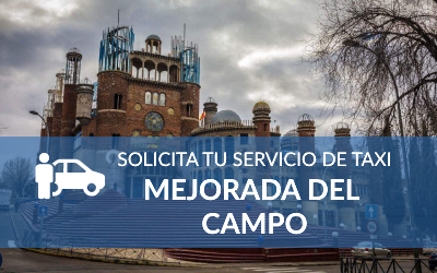 Solicita tu Taxi en Mejorada del Campo